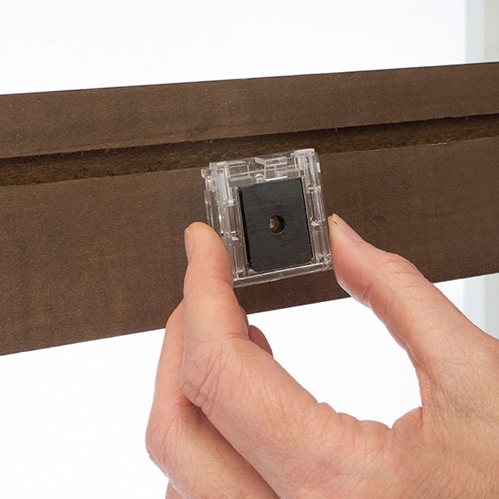 Hidden Magnetic Valance Clips 