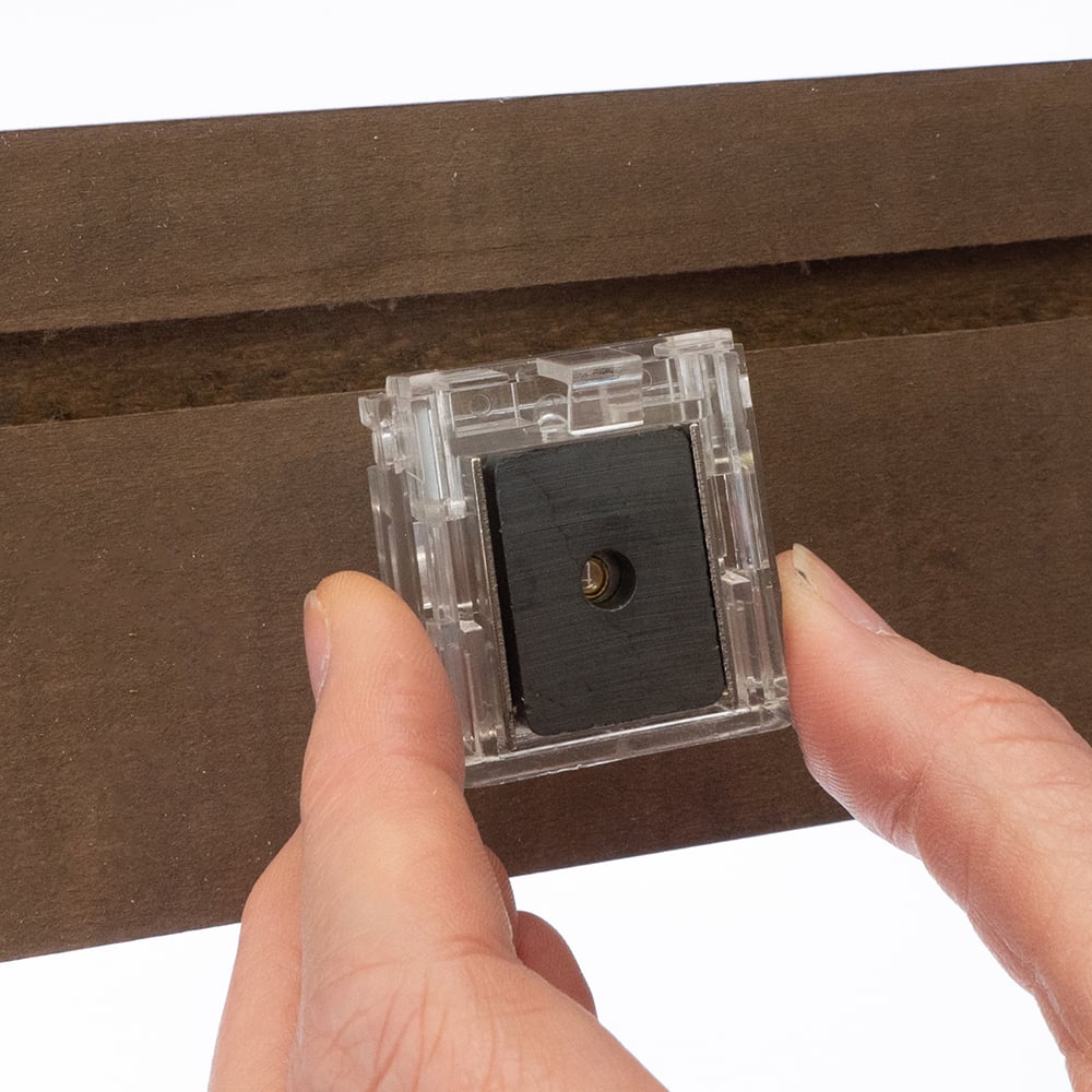 Hidden Magnetic Valance Clips