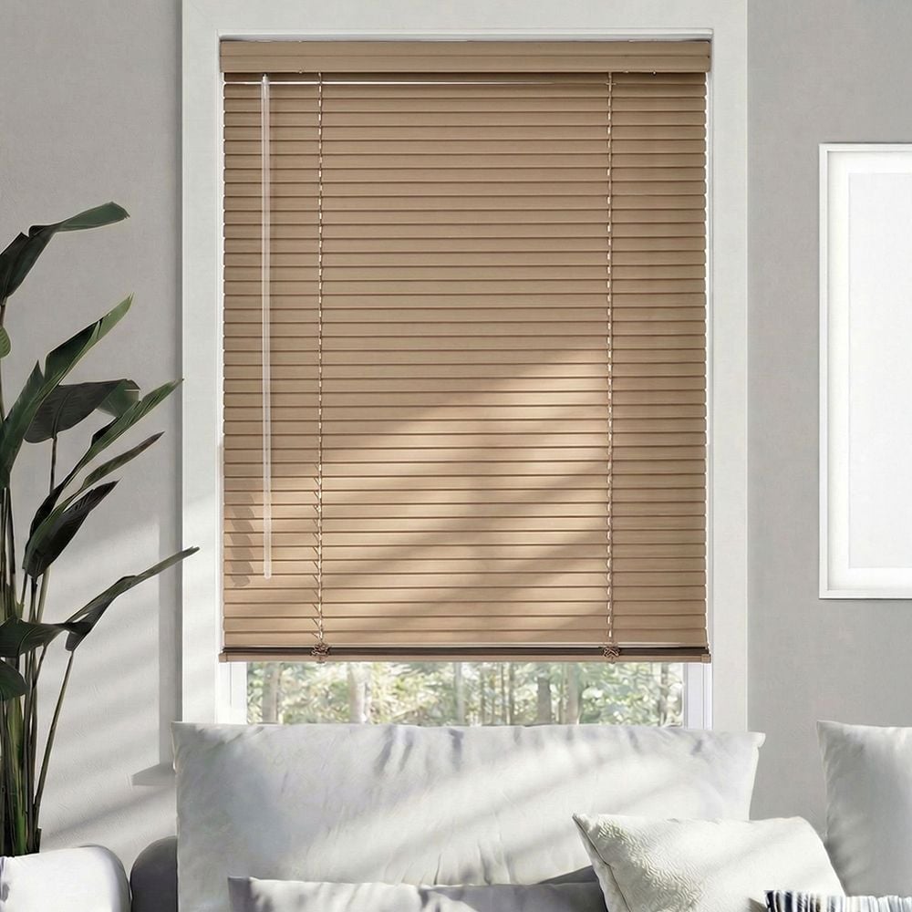 1 Inch Aluminum Blinds - Rich Taupe