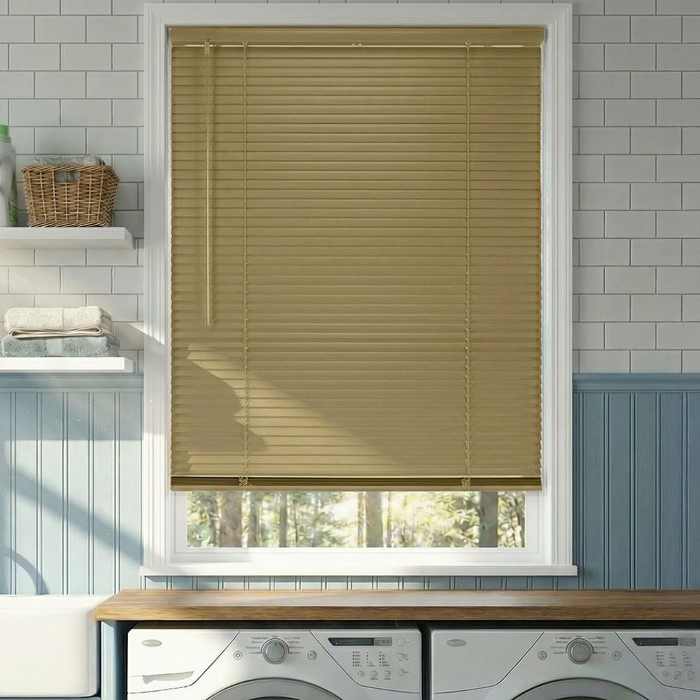 1 Inch Premium Aluminum Blinds - Gold