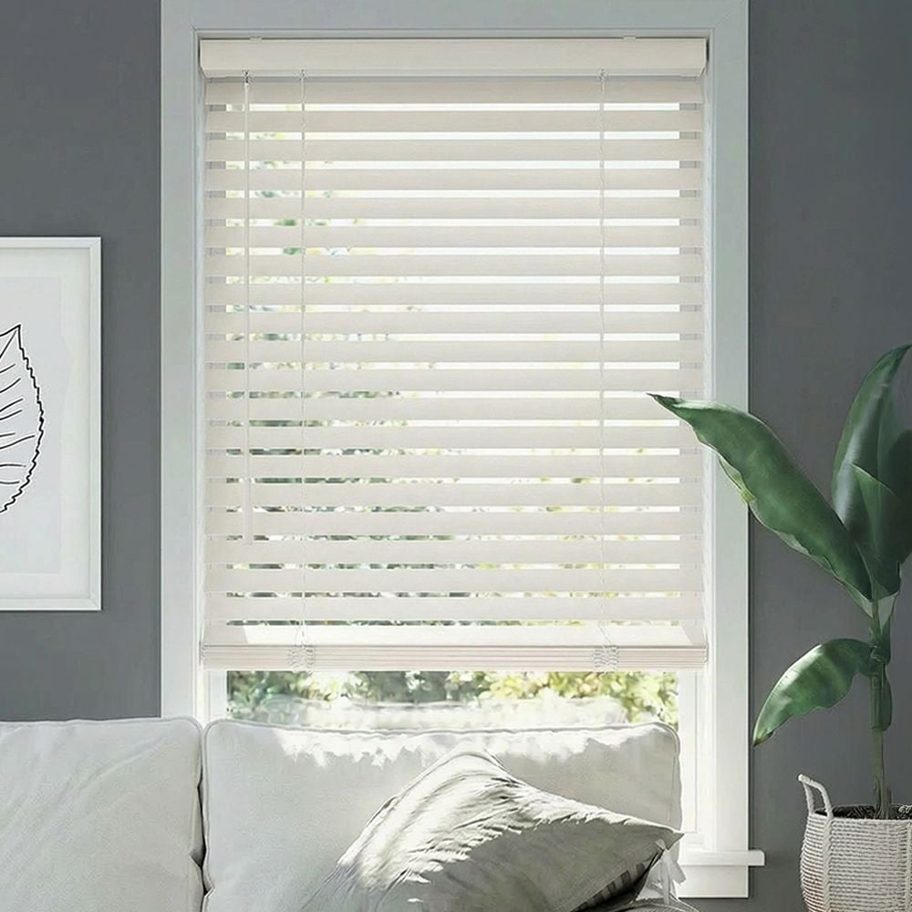 2 Inch Premium Wood Blinds - Off White