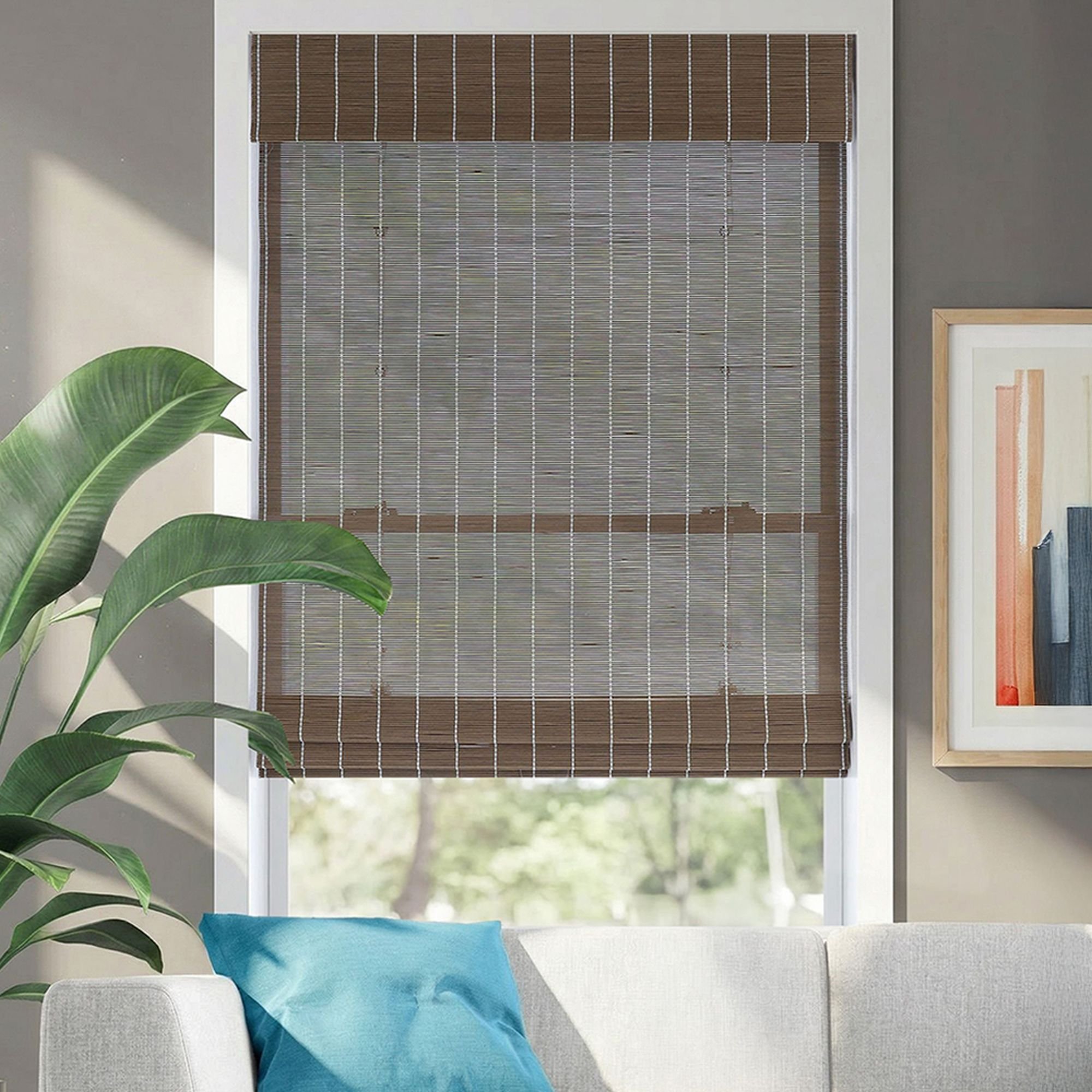Premium Bamboo Woven Wood Shades - Anaheim Twine