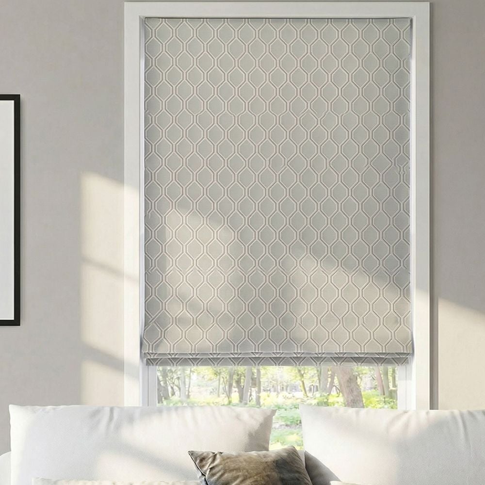 Premium Flat Fold Roman Shades - Andante Fawn