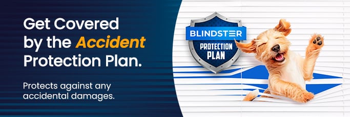 Blindster Accident Protection Plan: protects against any accidental damages