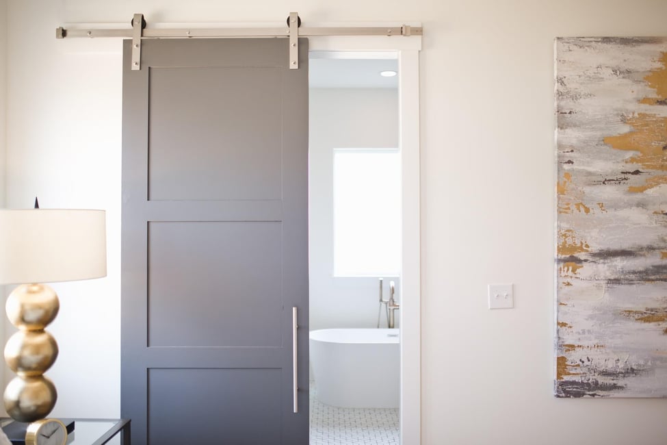 8. Install Sliding Doors