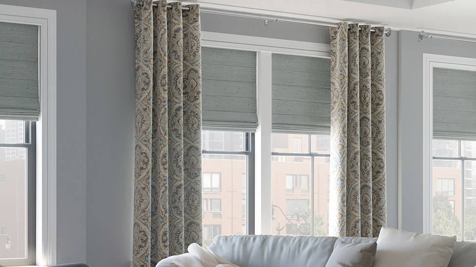 Blinds + Curtains