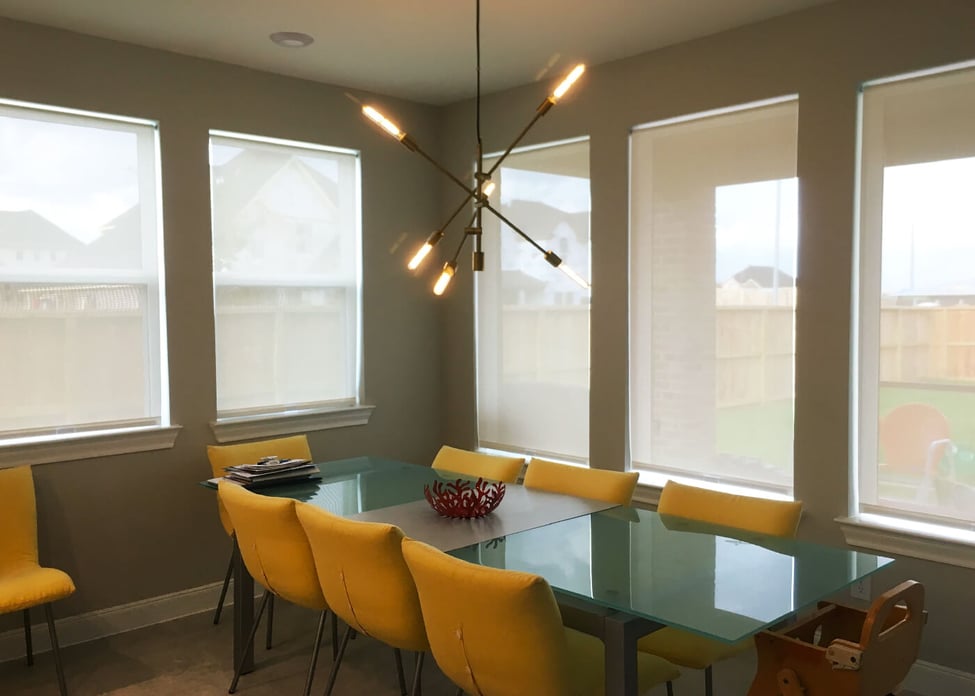 Cordless roller shades