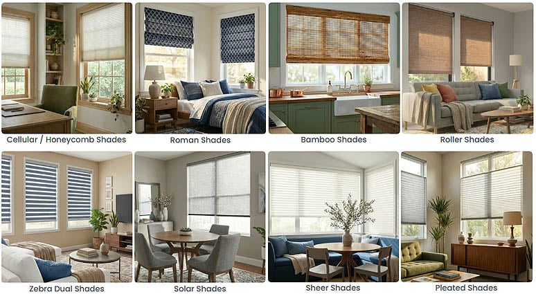 Types of Window Shades