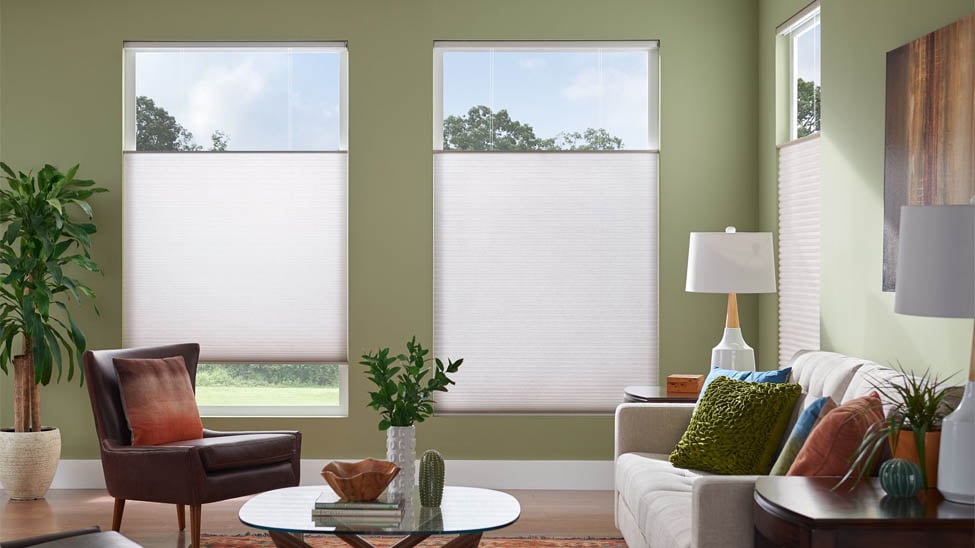 Top down bottom up cellular shades