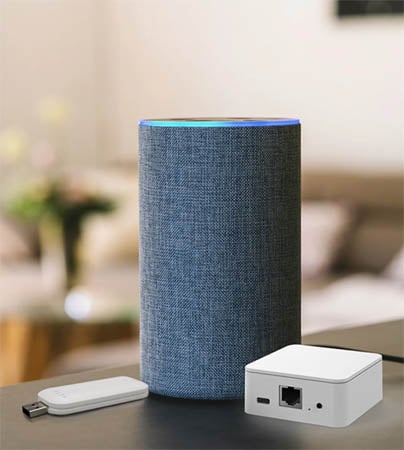 Home automation connectors for window treatments