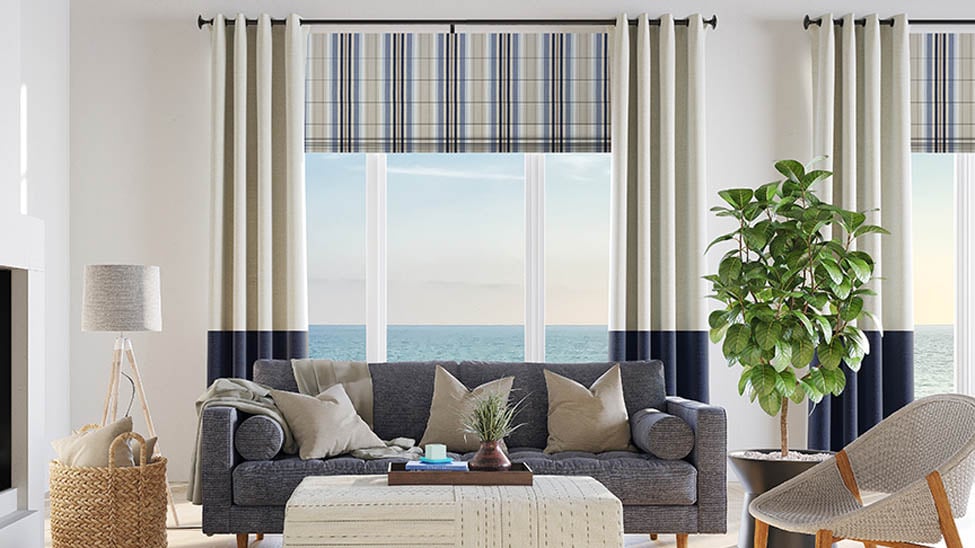 Layered Window Treatments