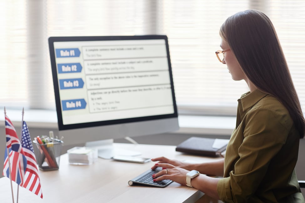 Blackout shades can help prevent eye strain