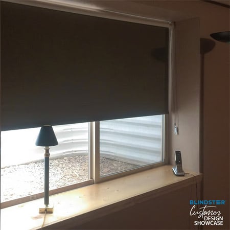 Blackout roller shade