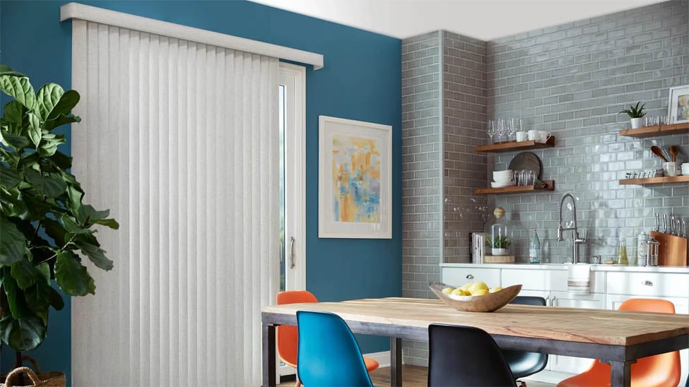 Vertical Blinds for Sliding Door