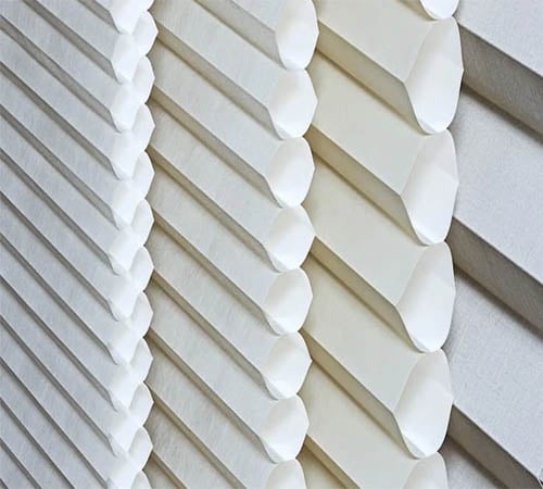 Cellular shades have insulating pockets