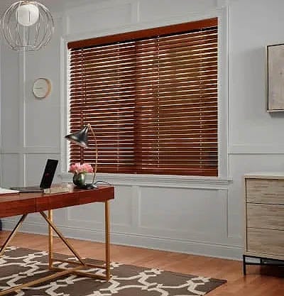 Wood blinds are functional but not high insulators
