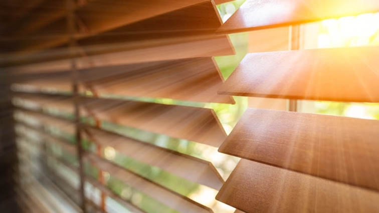 Wood blinds are functional but not high insulators