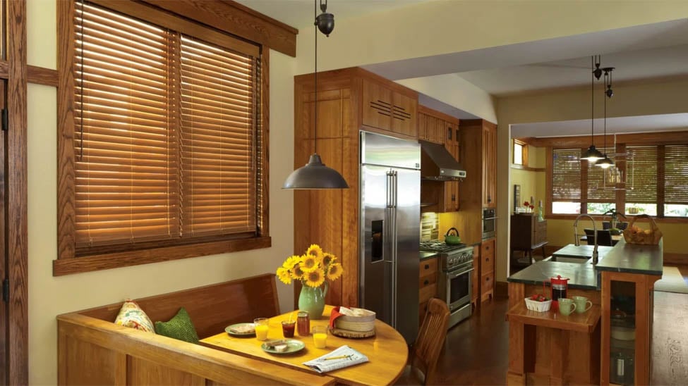 Kitchen in yellow tones