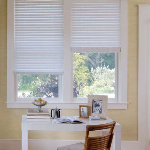 Wood Blinds are easy to operate to control light and privacy