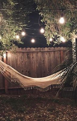 Build or buy a hammock.