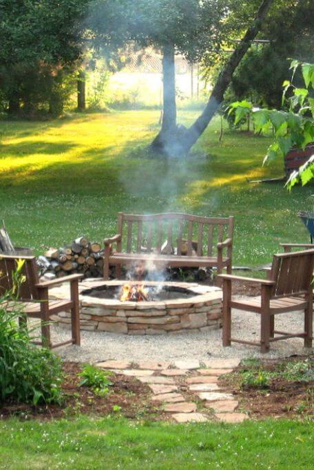 Get a fire pit.