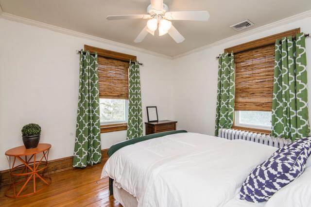 Choose neutral colors throughout your home and accent with bold colors