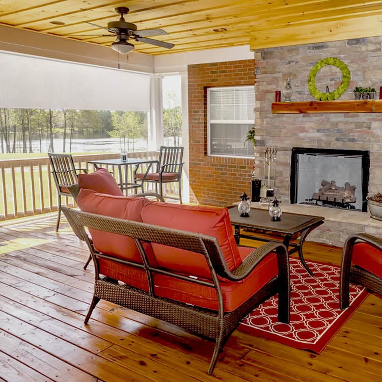 Protect your furnishings with exterior shades