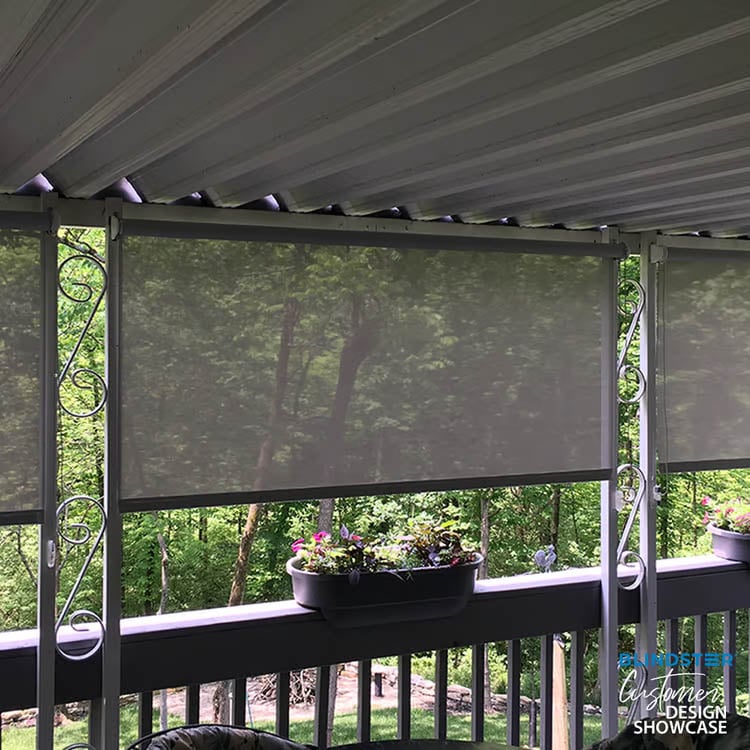 Enjoy nature with outdoor shades