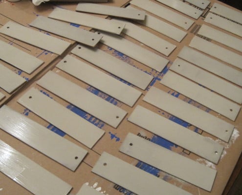 Drying slats
