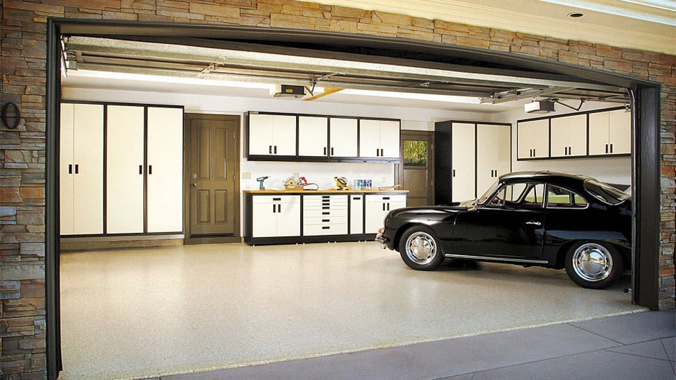 Garages need window treatments too!