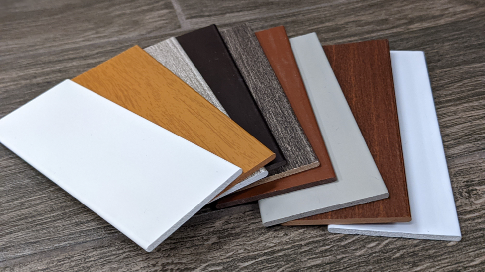 Order samples to see in person samples of blinds and shades